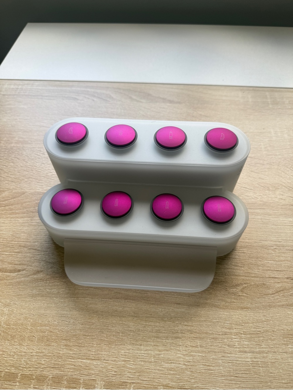 Dyson Hot Pink Magnetic Hair Rollers Set